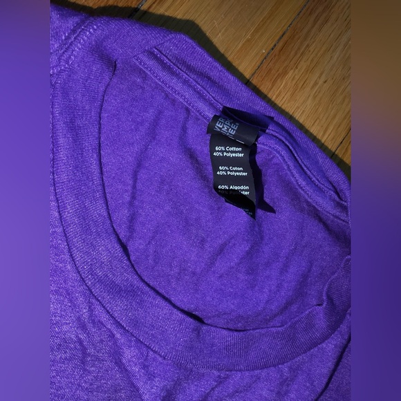 AMDA College Purple t-shirt Sz M american musical dramatic academy NYC LA - Picture 5 of 5